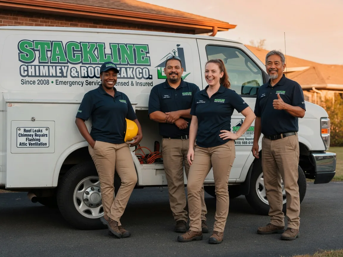 Chimney flashing repair company in Mathews, LA